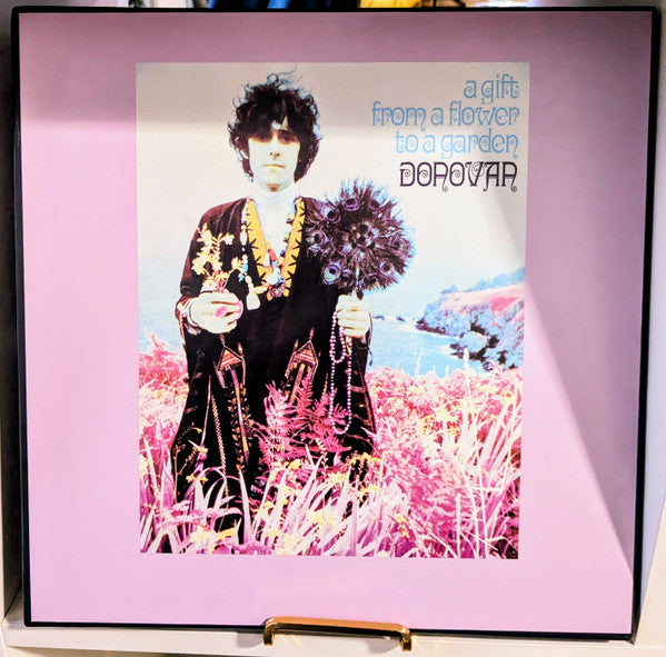 Image of Front Cover of 2xLP - VG+/VG+ - DONOVAN, A Gift from a Flower to a Garden (The state51 Conspiracy; CON20000 LP, UK 2023 Reissue, Box Set in stickered resealable plastic cover, Booklet, SIGNED by Donovan, Ltd to 500, hand numbered, Mono), ,  - 4346312S