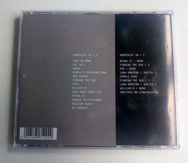 Image of Back Cover of 2xCD - VG+/VG+ - THE DURUTTI COLUMN, Vini Reilly (Kooky; KOOKYDISC 30, UK Reissue, Double CD Case), ,  - 4316805C