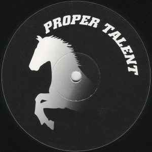 Image of Back Cover of 12" - /VG+ - DJ RAP, Total Tangent / Tibetan Jungle (Proper Talent ; PT 002, UK 1994), one hairline - still VG+,  - 4346351S