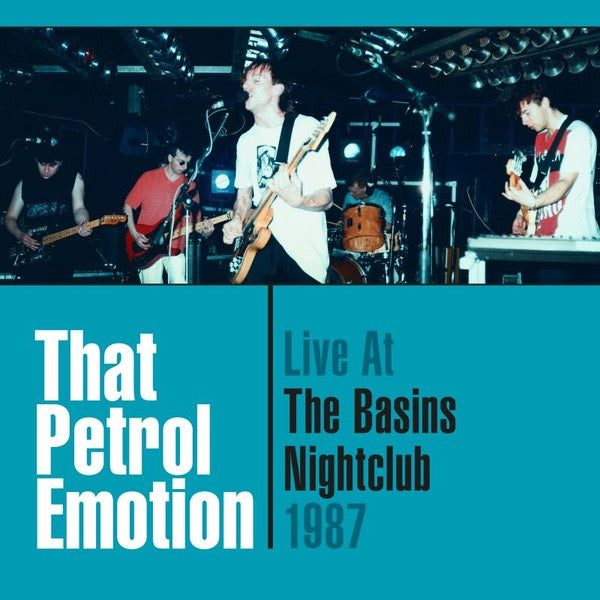 Image of Front Cover of CD - M/M - THAT PETROL EMOTION, Live At The Basins Nightclub 1987 (Secret Records Limited; SECCD323, UK 2026, Fold Out Sleeve), Still In Hype Stickered Shrinkwrap,  - 4316817C