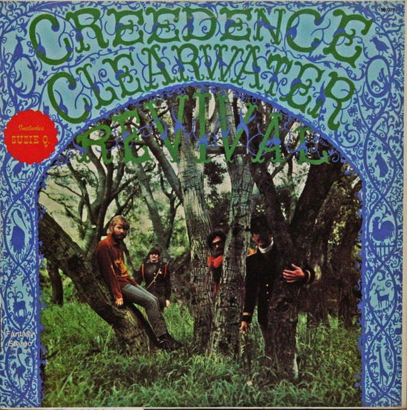 Image of Front Cover of LP - VG/VG+ - CREEDENCE CLEARWATER REVIVAL, Creedence Clearwater Revival (Fantasy; 150 026, UK 1983 Reissue), Split Spine,  - 4326250E