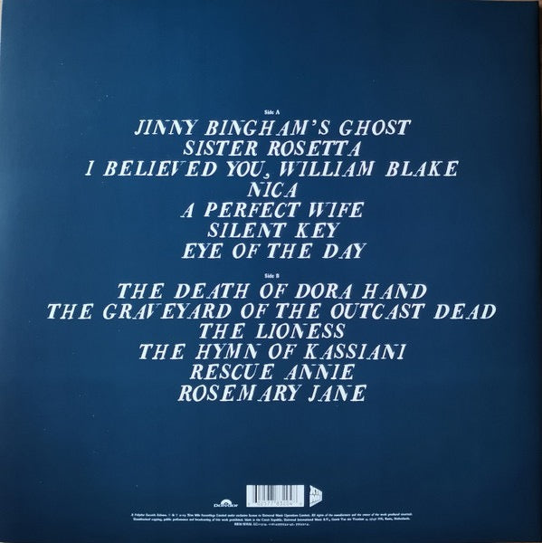 Image of Back Cover of LP - EX/EX - FRANK TURNER, No Man's Land (Polydor; 7783204, Europe 2019 Reissue, Inner & Insert, White Vinyl), ,  - 4326245E