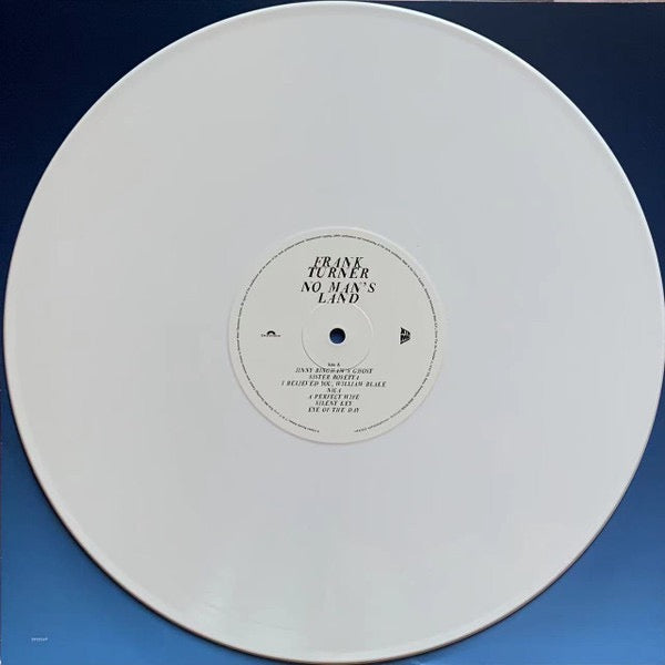 Image of Label Cover of LP - EX/EX - FRANK TURNER, No Man's Land (Polydor; 7783204, Europe 2019 Reissue, Inner & Insert, White Vinyl), ,  - 4326245E