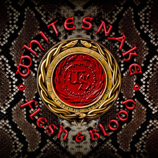 Image of Front Cover of 2xLP - EX/EX - WHITESNAKE, Flesh & Blood (Frontiers Music SRL ; FR LP 950, Europe 2019, Gatefold, Insert, 180 Gram Vinyl), ,  - 4326242E