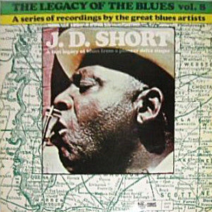 Image of Front Cover of LP - VG/VG - J. D. SHORT, The Legacy Of The Blues Vol. 8 (Sonet; SNTF 648, UK 1973, Laminated Sleeve), Hairlines and storage marks. Staining from tape to top and bottom edges of sleeve, laminate creasing, light edge wear.,  - 4346364S