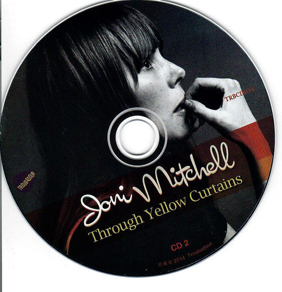 Image of Label Cover of 2xCD - VG+/VG - JONI MITCHELL, Through Yellow Curtains (Troubadour; TRBCD024, UK 2014, Gatefold), ,  - 4336299E