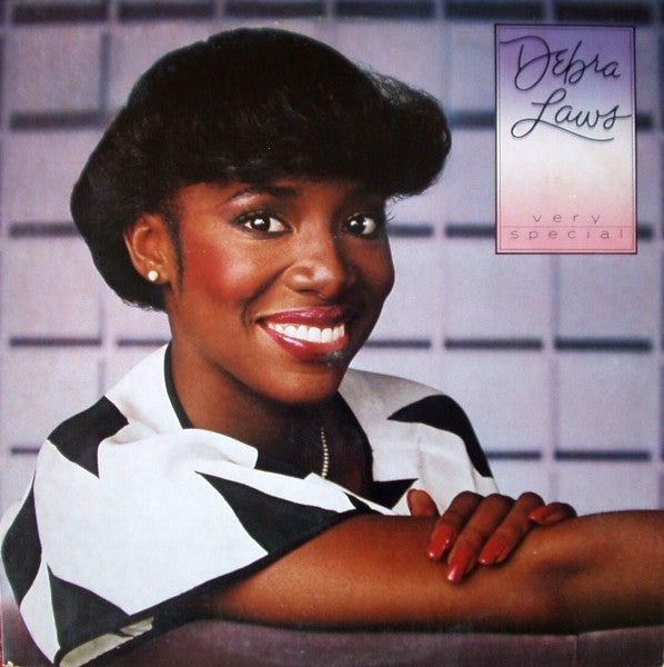 Image of Front Cover of LP - VG/VG - DEBRA LAWS, Very Special (Elektra Red & White; 6E-300, US 1981, Inner), Light hairlines. Inner has split seams. Heavy edgewear. Cut-out strip. ,  - 4426010E