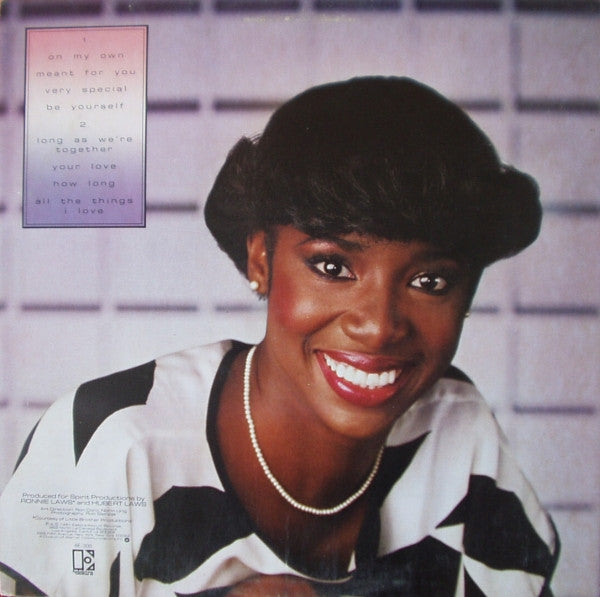 Image of Back Cover of LP - VG/VG - DEBRA LAWS, Very Special (Elektra Red & White; 6E-300, US 1981, Inner), Light hairlines. Inner has split seams. Heavy edgewear. Cut-out strip. ,  - 4426010E