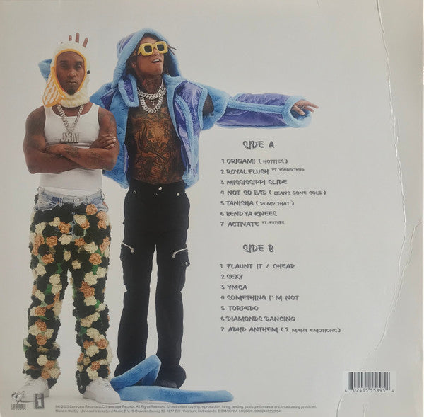 Image of Back Cover of LP - EX/EX - RAE SREMMURD, Sremm 4 Life (Ear Drummer Records; 00602455558954, Europe 2023, Inner, Yellow Vinyl), ,  - 4446039S