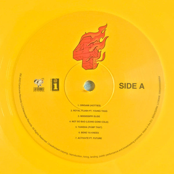 Image of Label Cover of LP - EX/EX - RAE SREMMURD, Sremm 4 Life (Ear Drummer Records; 00602455558954, Europe 2023, Inner, Yellow Vinyl), ,  - 4446039S
