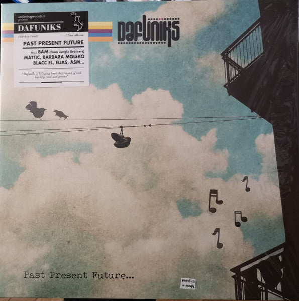 Image of Front Cover of LP - VG+/VG - DAFUNIKS, Past Present Future... (Underdog Records; UR 000 719, France 2015, Picture Sleeve), ,  - 4426029E