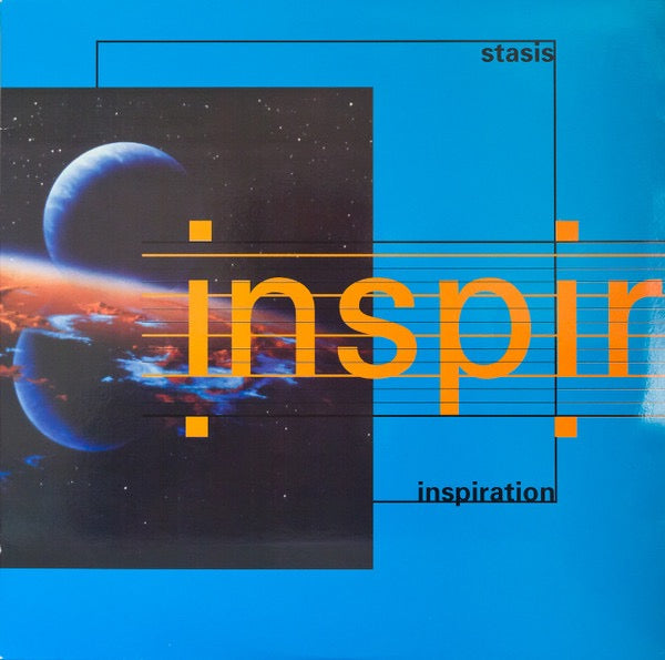 Image of Front Cover of 2xLP - VG/G+ - STASIS, Inspiration (Peacefrog Records; PF028, UK 1995), Light hairlines and storage marks, writing on labels. Corners and edges of sleeve worn.,  - 4416041C