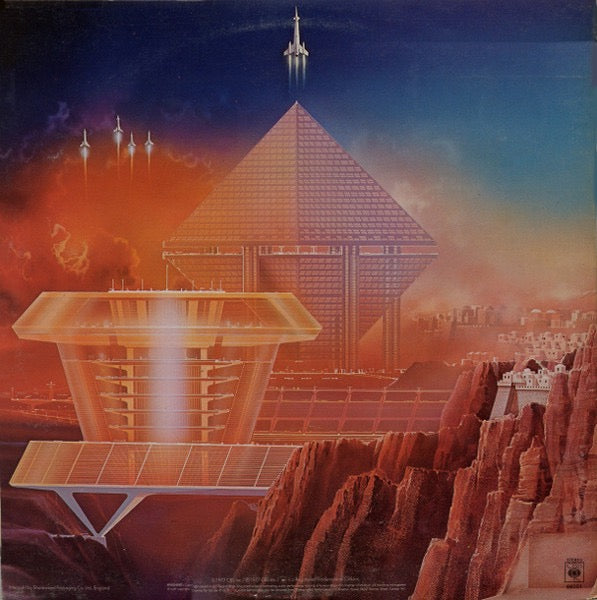 Image of Back Cover of LP - VG/VG - EARTH, WIND & FIRE, All 'N All (CBS; 86051, UK 1977, Gatefold, No Insert), Strong VG throughout!,  - 4416055C