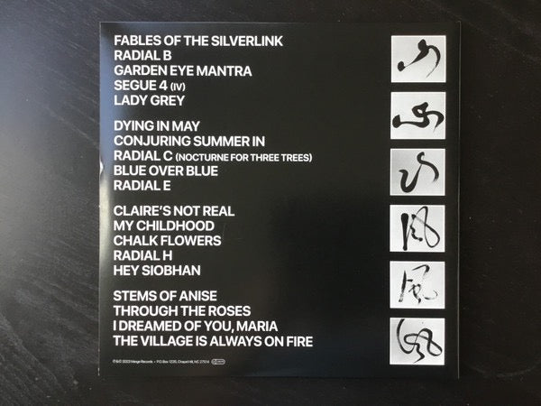 Image of Back Cover of 2xLP - VG/EX - THE CLIENTELE, I Am Not There Anymore (Merge Records; MRG807, UK, Europe & US 2023, Gatefold, Light Blue Marbled Vinyl), Heavy Corner Bump,  - 4326436E