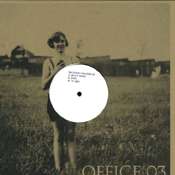 Image of Front Cover of 12" - VG/VG - CHRISTOPHER RAU, Broke EP (Office Recordings; OFFICE 03, Germany 2014, Stamped White Label, Die Cut Company Sleeve), Light hairlines.,  - 4416109C