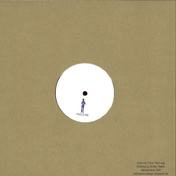 Image of Back Cover of 12" - VG/VG - CHRISTOPHER RAU, Broke EP (Office Recordings; OFFICE 03, Germany 2014, Stamped White Label, Die Cut Company Sleeve), Light hairlines.,  - 4416109C