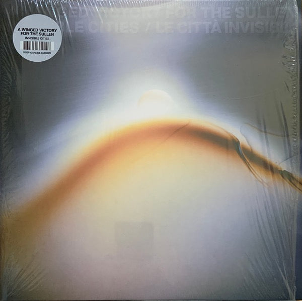 Image of Front Cover of LP - EX/EX - A WINGED VICTORY FOR THE SULLEN, Invisible Cities / Le Citt� Invisibili (Artificial Pine Arch Manufacturing ; APAMFGLP04, Europe 2021, Gatefold, Beer Coloured Vinyl), ,  - 4326416E