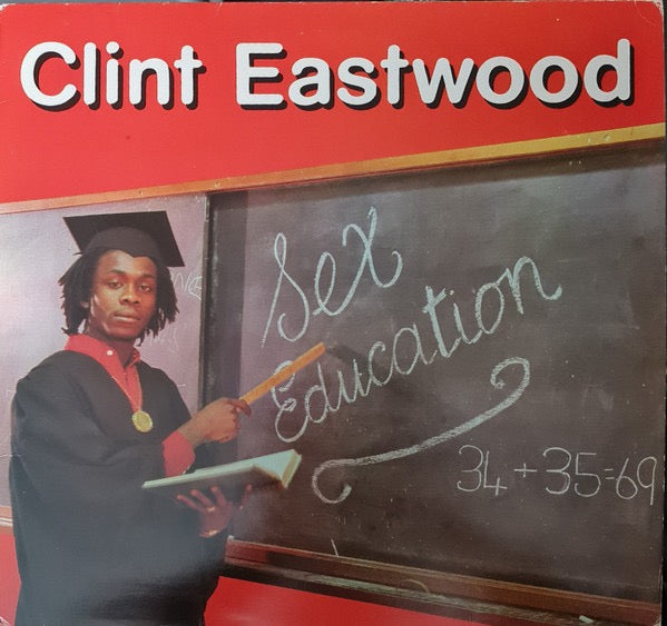 Image of Front Cover of LP - VG/VG+ - CLINT EASTWOOD, Sex Education (Greensleeves Records; GREL 11, UK 1980), Light marks only. Edge and spine wear on sleeve.,  - 4416155C
