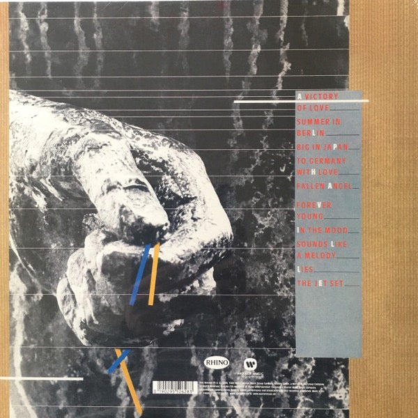 Image of Back Cover of LP - EX/VG+ - ALPHAVILLE, Forever Young (Rhino Records; 0190295526283, Europe 2019 Reissue, Inner, 180 Gram Vinyl, Remastered), Strong VG+,  - 4326413E