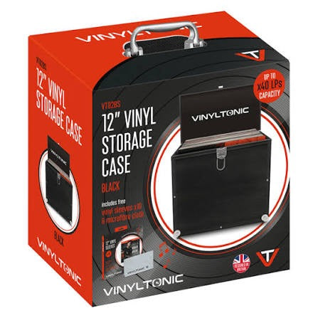 Image of Front Cover of Accessories - NEW - VINYL TONIC, 12" Vinyl Case (Vinyl Tonic; 5061060290218, Europe 2026, With Microfibre Cloth & x10 Vinyl Sleeves), ,  - 4416015C
