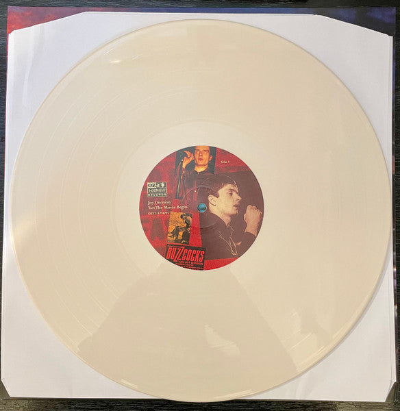 Image of Label Cover of 2xLP - VG/VG+ - JOY DIVISION, Let The Movie Begin (Ozit-Morpheus Records; OZIT LP 8795 Cream, UK 2023 Reissue, Numbered Limited Edition of 1000, Cream Vinyl, Unoffical Release), No. 129, Light sleeve crease,  - 4416078C