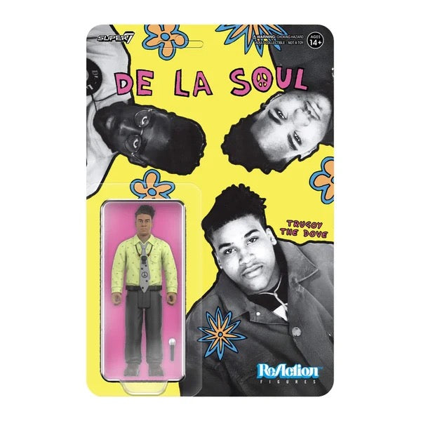 Image of Front Cover of Accessories - NEW - DE LA SOUL, Trugoy The Dove Reaction Figure (Super 7; OCT2025WGK, US 2025), ,  - 4416023C
