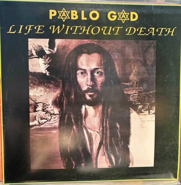 Image of Front Cover of LP - /VG - PABLO GAD, Life Without Death (Reggae On Top; ROTLP-005, UK 1993), White label test pressing with track listing hand written on both sides in plan 12'' sleeve. Light hairline marks that don't affect play. , A1		Johnnie ReggaeA2		For Jah NameA3		Lash On My BackA4		Nuclear InvasionA5		Living And GivingB1		Coke AddictB2		Life Without DeathB3		CrazyB4		Jah LoveB5		The Beginning - 4226062E