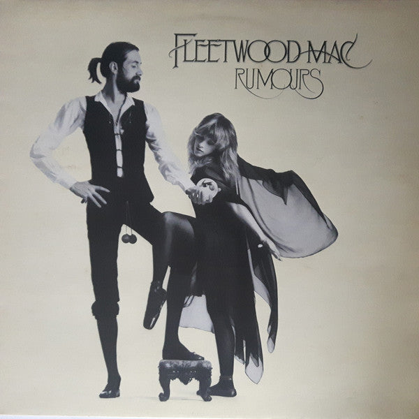 Image of Front Cover of LP - VG+/VG - FLEETWOOD MAC, Rumours (Warner Bros. Records Burbank Labels; K 56344, UK 1970s Reissue, Textured Sleeve, Insert, ALLEN EG S-), Strong VG Disc,  - 4416080C
