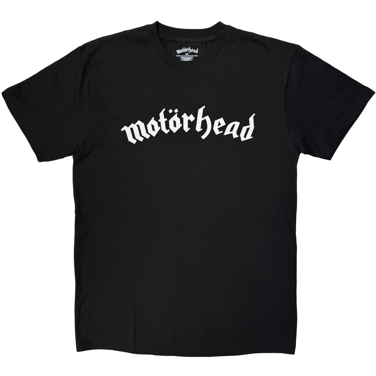 Image of Front Cover of Accessories - NEW - MOTORHEAD, Logo T-Shirt (Black) M (, UK ), ,  - 4416236C