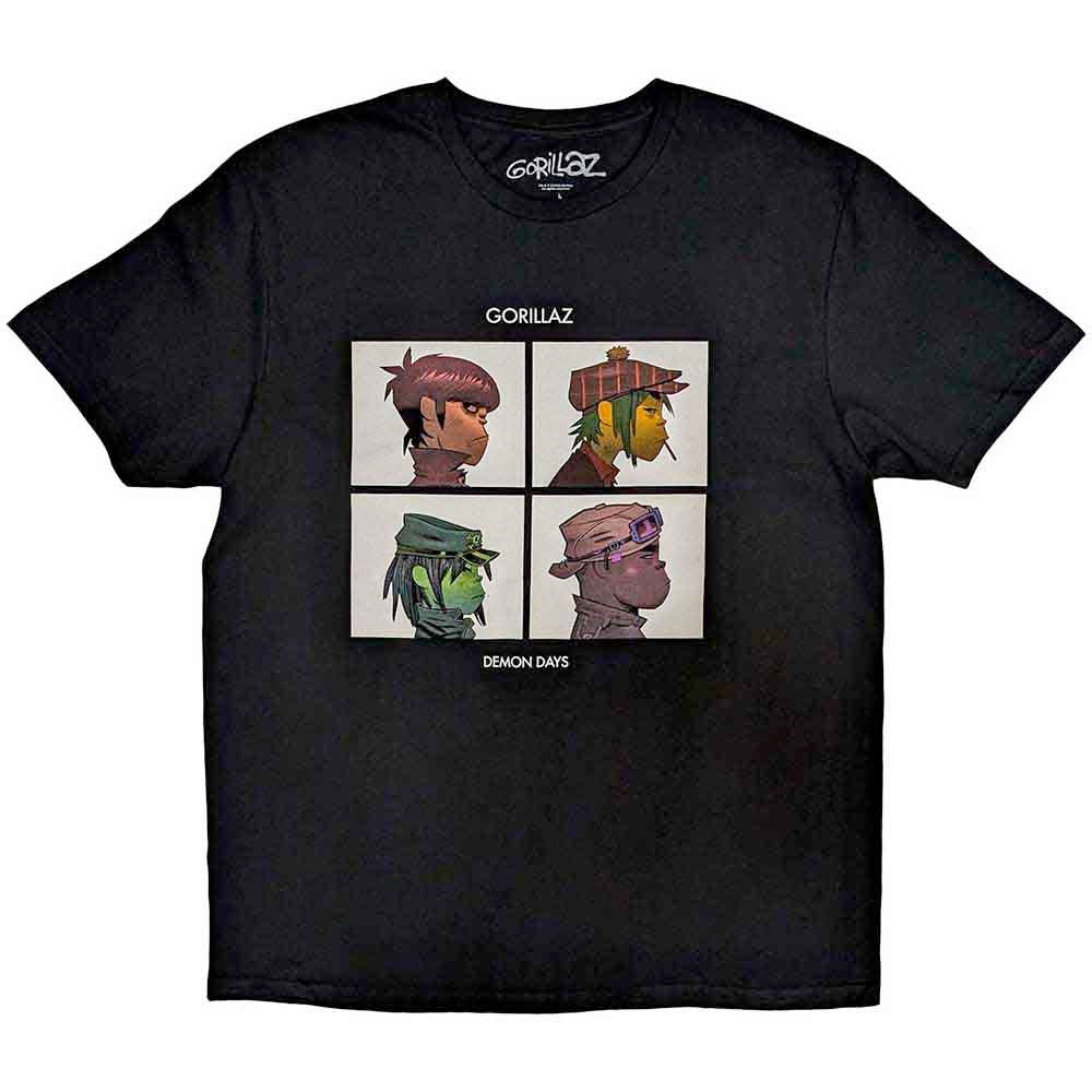 Image of Front Cover of Accessories - NEW - GORILLAZ, Demon Days T-Shirt (Black) S (,  ), ,  - 4416194C