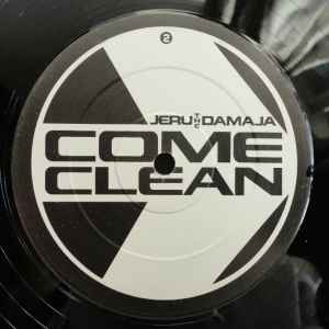 Image of Back Cover of 12" - /EX - JERU THE DAMAJA, Come Clean (FFRR; 857 457-1, UK 1994, Plain sleeve), ,  - 4446160S