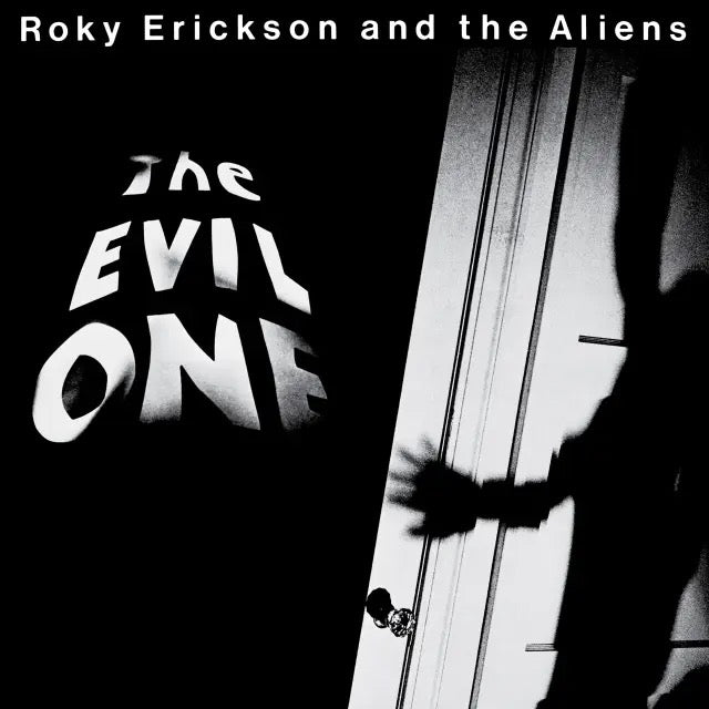 Image of Front Cover of 2xLP - NEW - ROKY ERICKSON AND THE ALIENS, The Evil One (Fire Records; FIRELP838X, UK 2026 Reissue, Gatefold, Booklet, Black and White Splatter Vinyl), ,  - 4416294C