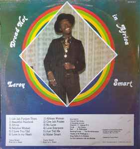 Image of Back Cover of LP - VG/VG - LEROY SMART, Dread Hot In Africa (Burning Sounds; BS1004LP, UK , Picture Sleeve), red vinyl. laminate sleeve, uk pressing. light scuffs only,  - 4446137S