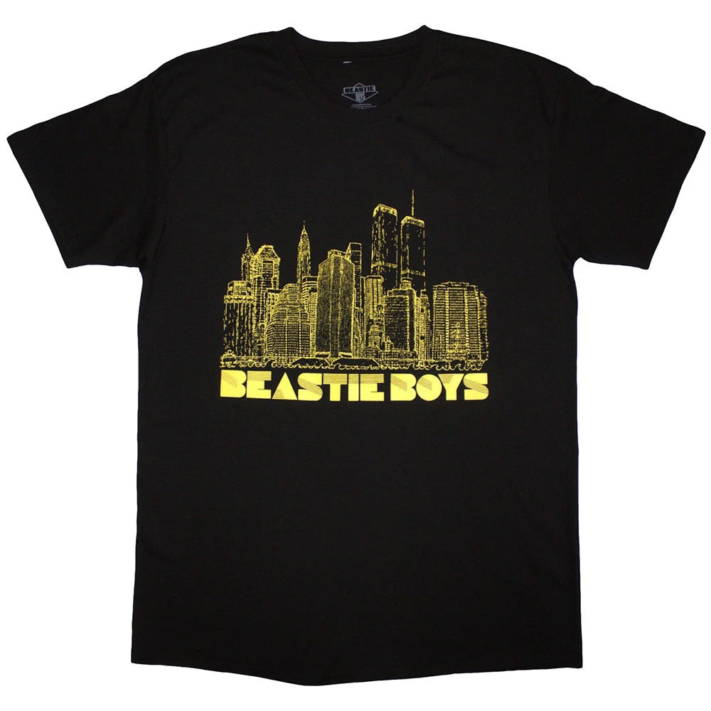 Image of Front Cover of Accessories - NEW - BEASTIE BOYS, NYC Skyline T-Shirt (Black) S (,  ), ,  - 4416210C