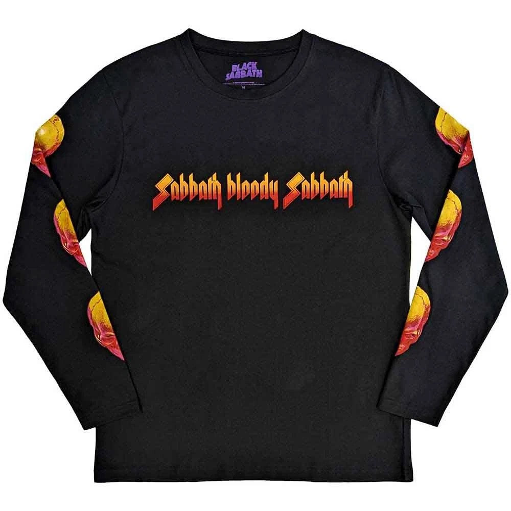 Image of Front Cover of Accessories - NEW - BLACK SABBATH, Sabbath Bloody Sabbath Long Sleeve T-Shirt (Black) L (, UK ), ,  - 4416311C