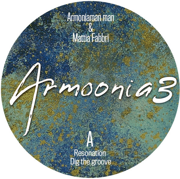 Image of Front Cover of 12" - /EX - ARMOONIAMAN & MATTIA FABBRI, Armoonia 3 (DF Records; DF003, UK & Europe 2026), ,  - 4446147S
