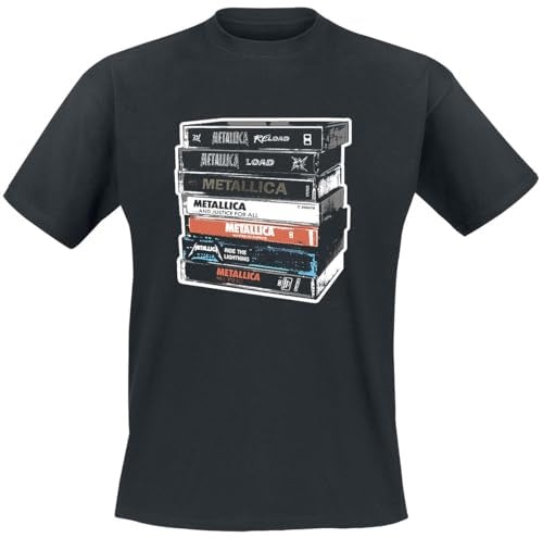 Image of Front Cover of Accessories - NEW - METALLICA, Cassette T-Shirt (Black) L (, UK ), ,  - 4416348C