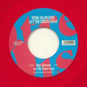 Image of Front Cover of 7" - EX/EX - RARE PLEASURE, Let Me Down Easy (South Street Disco; SSD7001P, UK 2024 Reissue, Company Sleeve, Red Vinyl), ,  - 4426140E