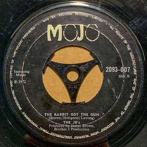 Image of Back Cover of 7" - /VG - THE JB'S, Gimme Some More / The Rabbit Got The Gun (Mojo; 2093-007, UK 1972), Light marks. B side title scratched out.,  - 4426141E