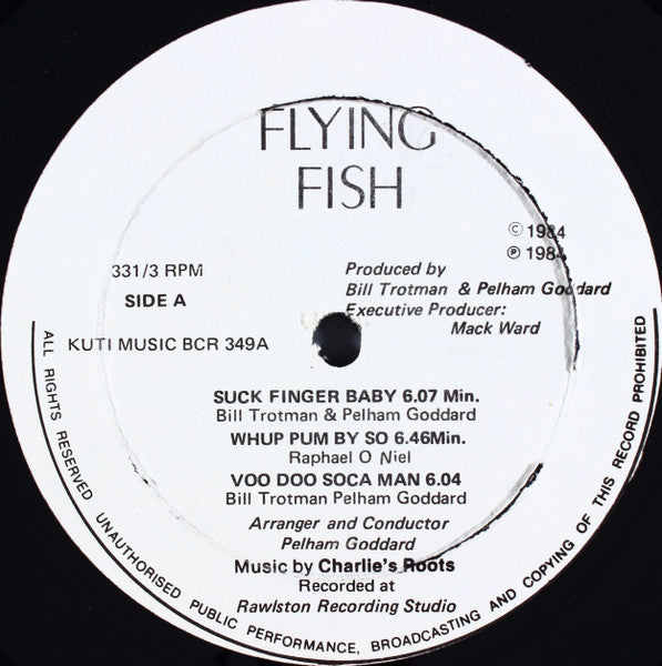 Image of Label Cover of 12" - VG/VG - TRINIDAD BILL, In Roots (Flying Fish; BCR 349, Trinidad & Tobago 1985), WOS/WOL,  - 4446166S