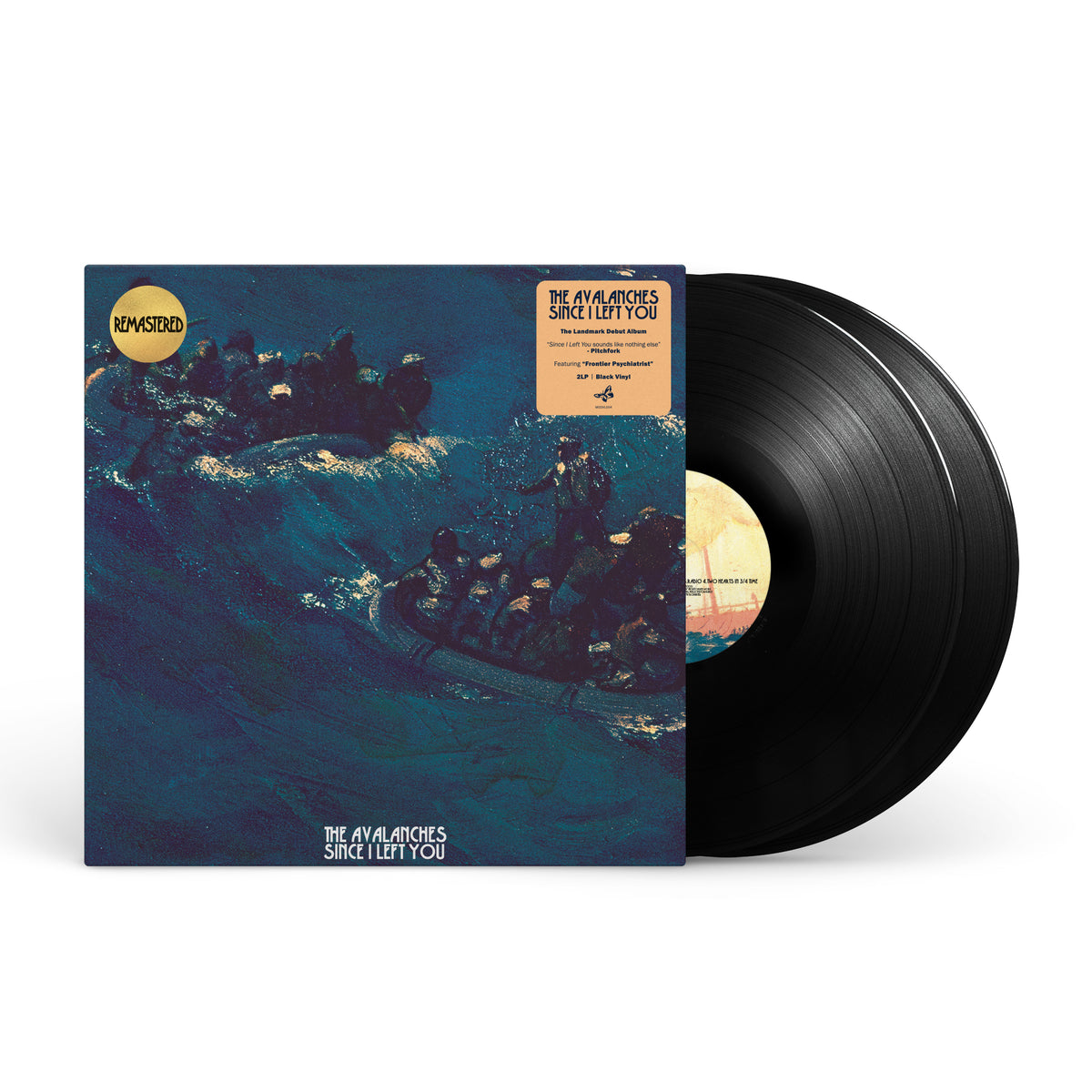 Image of Front Cover of 2xLP - NEW - THE AVALANCHES, Since I Left You (UMR; 7977258, UK 2026, Limited Edition Black Vinyl), , Remastered edition of The Avalanches’ sample-based 2000 debut album, featuring ‘Since I Left You’ and ‘Frontier Psychiatrist’. - 9420793C