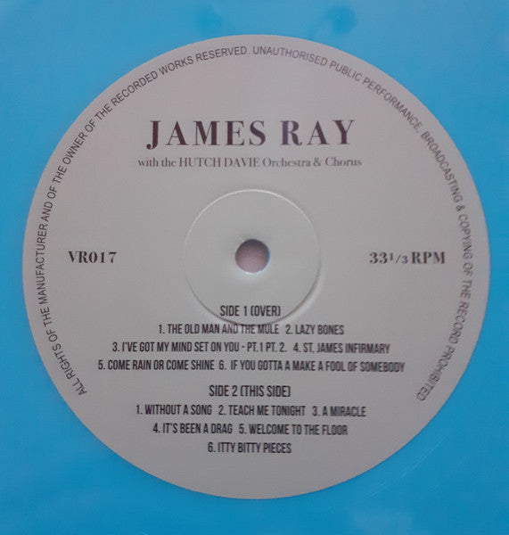 Image of Label Cover of LP - EX/EX - JAMES RAY, James Ray (Vinyl Revival; VR017, UK 2021 Reissue, Record Store Day, Mono), ,  - 4446201S
