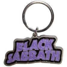 Image of Front Cover of Accessories - NEW - BLACK SABBATH, Wavey Logo Metal Keyring (, UK ), ,  - 4416521C