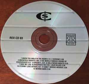 Image of Label Cover of CD - EX/VG - CASINO STEEL & THE BANDITS FEATURING MICK RONSON, Casino Steel & The Bandits Featuring Mick Ronson (Revolution Records; REX CD 03, Norway 1991, Jewel Case), ,  - 4436097E