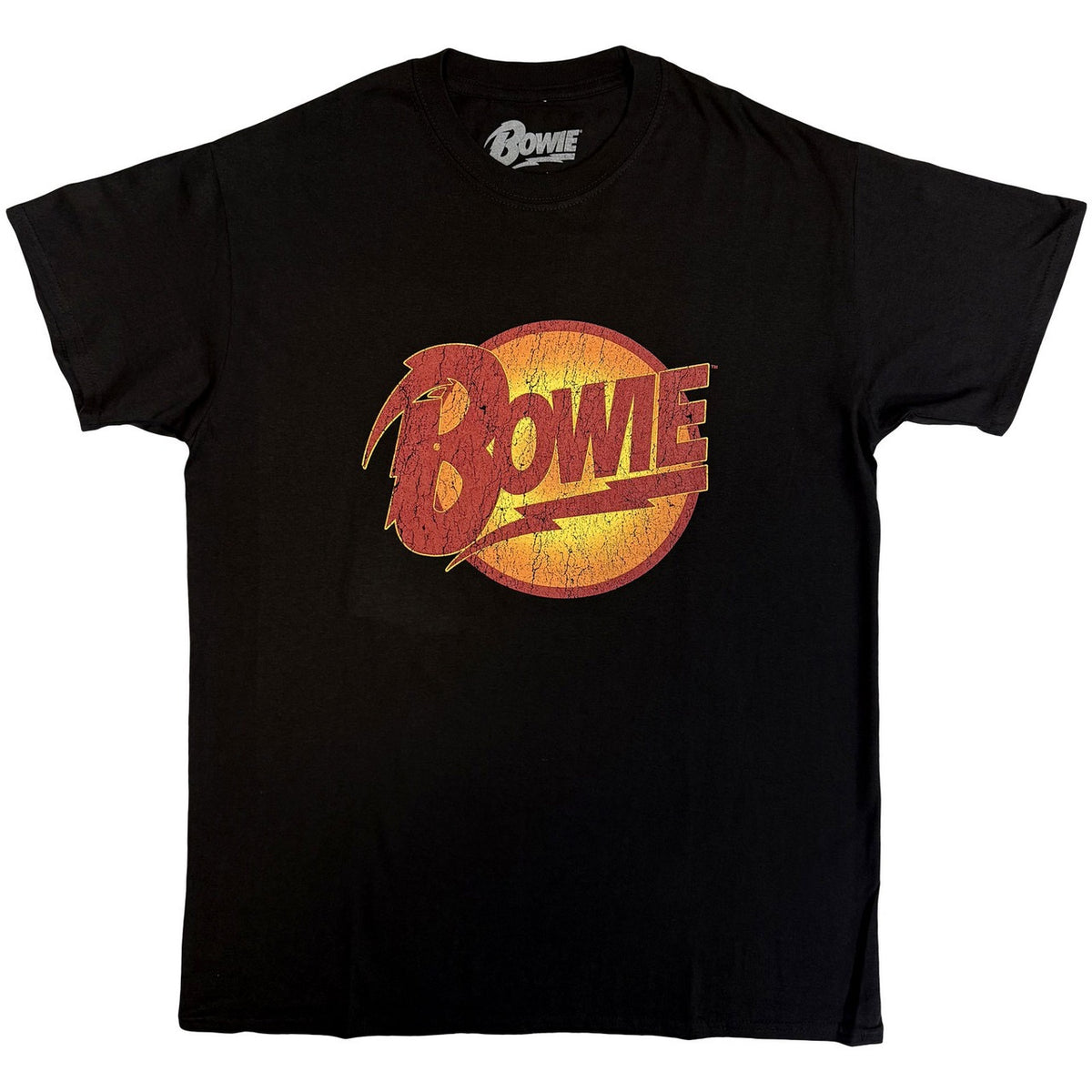 Image of Front Cover of Accessories - NEW - DAVID BOWIE, Diamond Dogs Logo T-Shirt (Black) M (, UK ), ,  - 4416410C