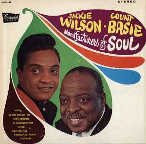 Image of Front Cover of LP - VG+/EX - JACKIE WILSON & COUNT BASIE, Manufacturers Of Soul (Brunswick; BL 754134, US 1968, Pasteback Sleeve, Inner), Small 'cut out' hole on sleeve.,  - 4426170E
