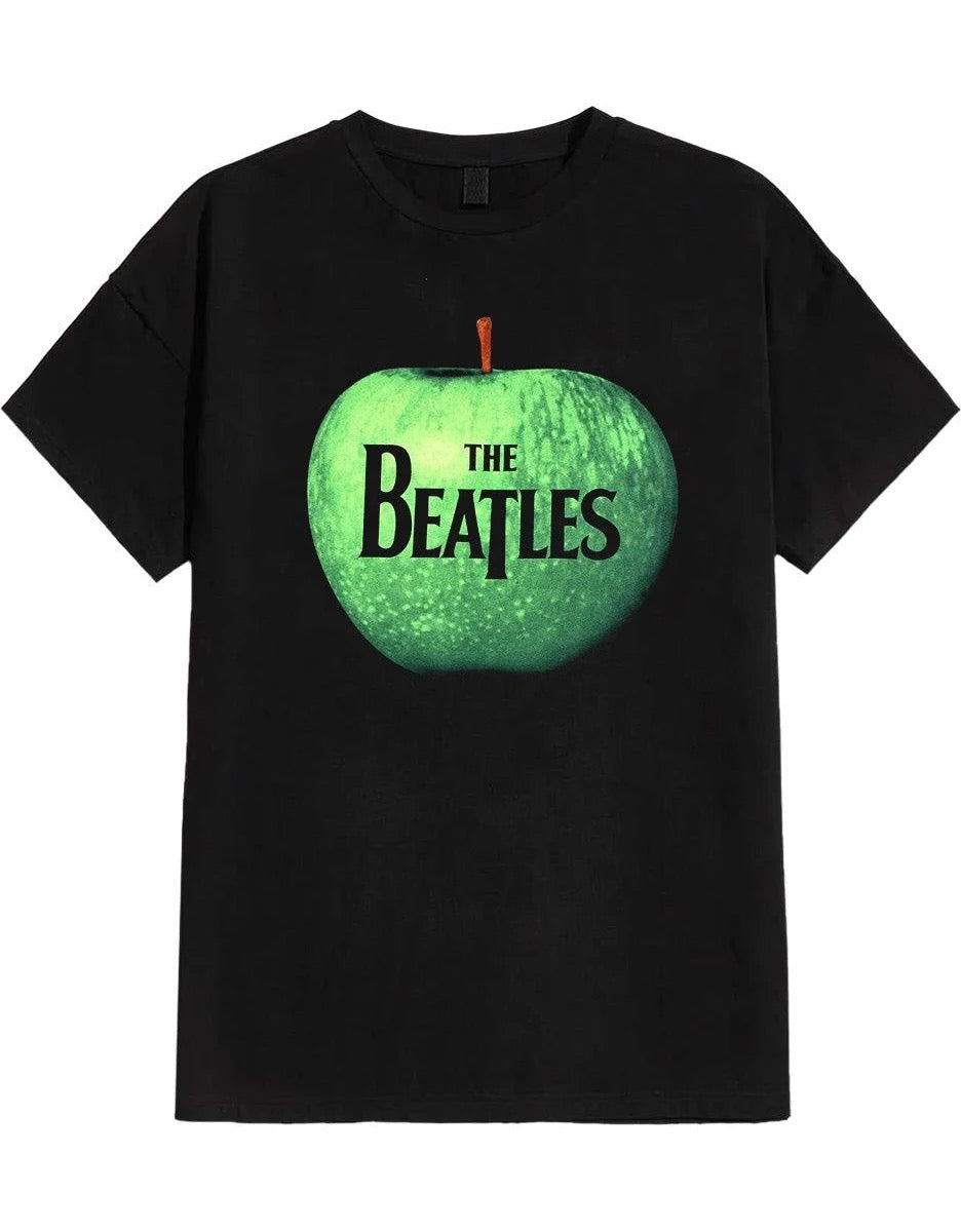 Image of Front Cover of Accessories - NEW - THE BEATLES, Apple T-Shirt (Black) XL (, US ), ,  - 4416608C