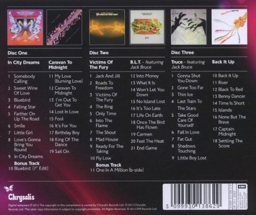 Image of Back Cover of 3xCD - VG+/VG+ - ROBIN TROWER, Farther On Up The Road: The Chrysalis Years (1977-1983) (Chrysalis; 5099930138629, Europe 2012, Fatbox Jewel Case), ,  - 4416640C