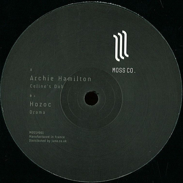 Image of Label Cover of 12" - /VG - ARCHIE HAMILTON & HOZOC, Moss Co VA 1.1 (Moss Co ; MOSSV001,   2013), ,  - 4426300E