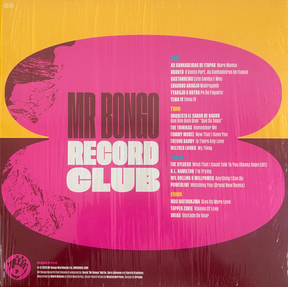 Image of Back Cover of 2xLP - EX/EX - VARIOUS, Mr Bongo Record Club 8 (Mr Bongo; MRBLP335, UK 2026, Insert), ,  - 4446280S